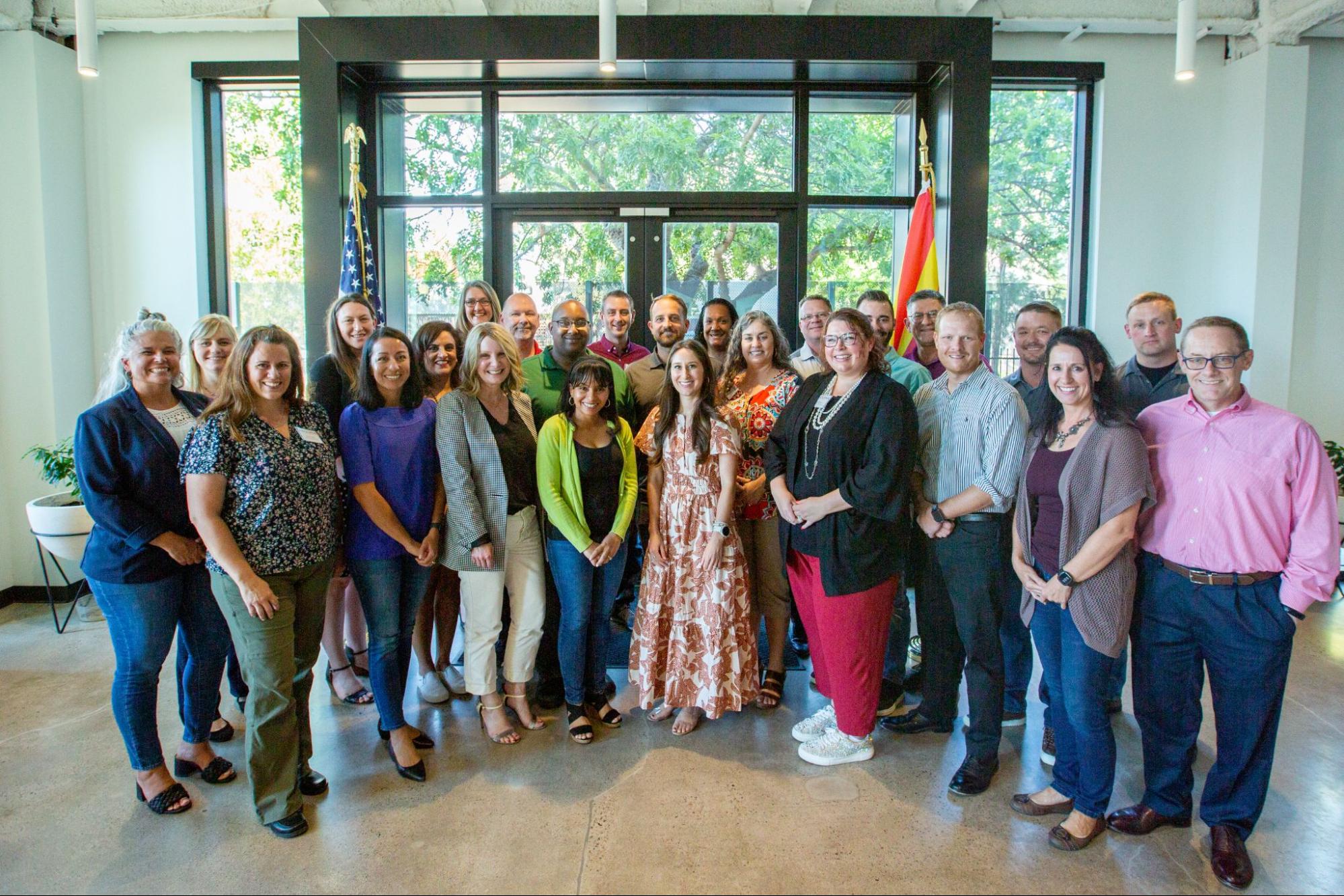 The SALC inaugural cohort posing together