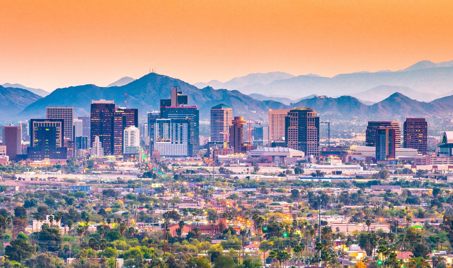 Phoenix skyline